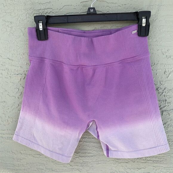 Victoria's Secret PINK Seamless Ombré Biker Shorts Purple Sz Medium - Picture 1 of 7